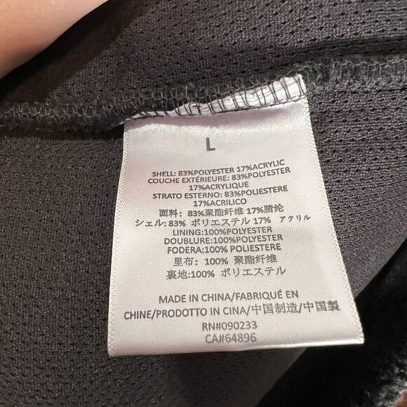 Fear of God Sherpa Fleece Full Zip Womens Mens Large Gray Oversized - Picture 9 of 12